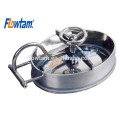 elliptic type stainless steel water tank manhole(with pressure)